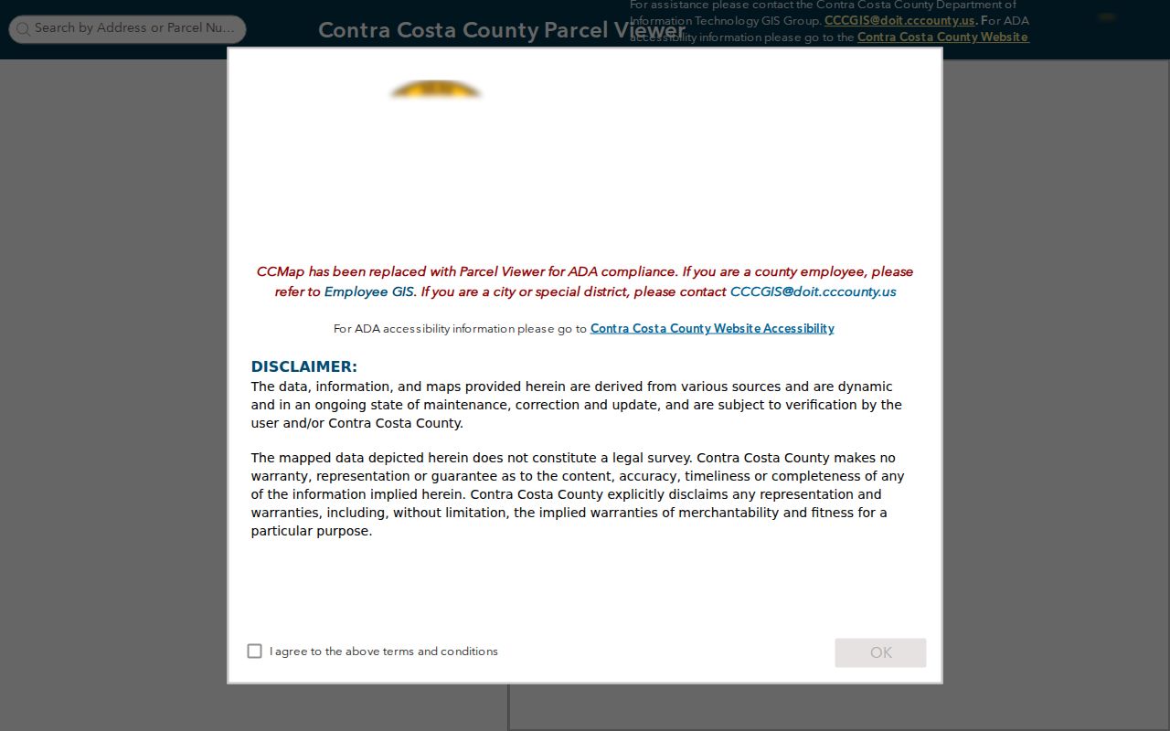 Lafayette people search with the Contra Costa Parcel Viewer