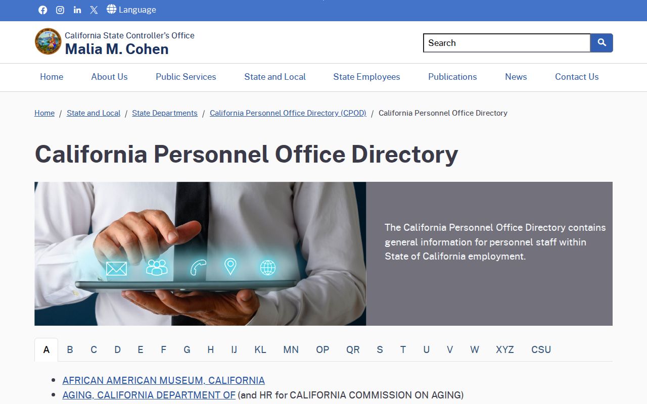 Lafayette people directories California personnel office contacts